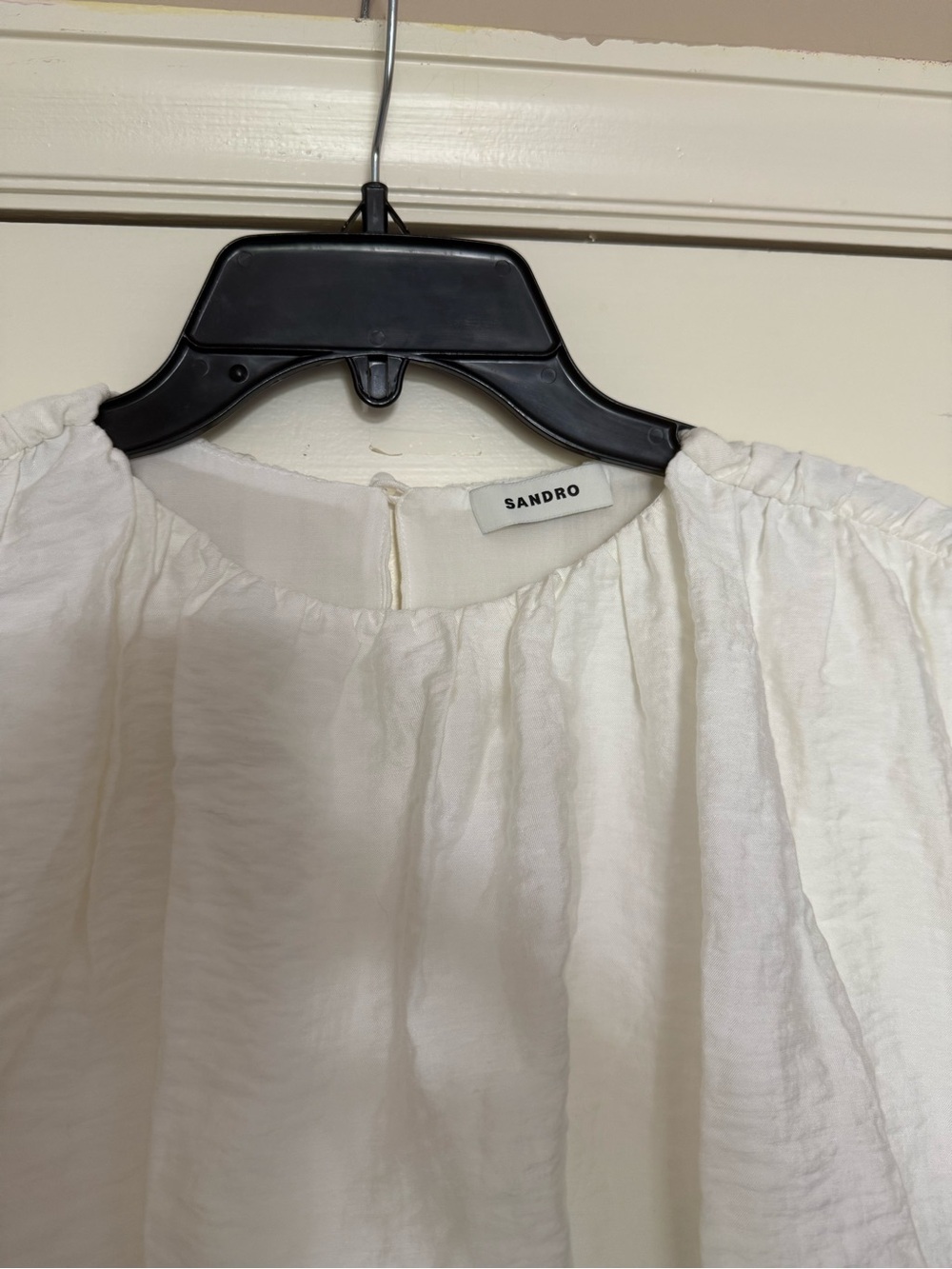 Sandro White Mini Dress - S - Picture 2 of 6
